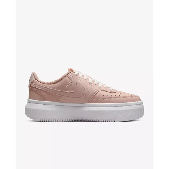 Nike Court Vision Alta Low Womens Platform Shoes Pink DM0113-600 Size 6.5 Sporty - Picture 9 of 13